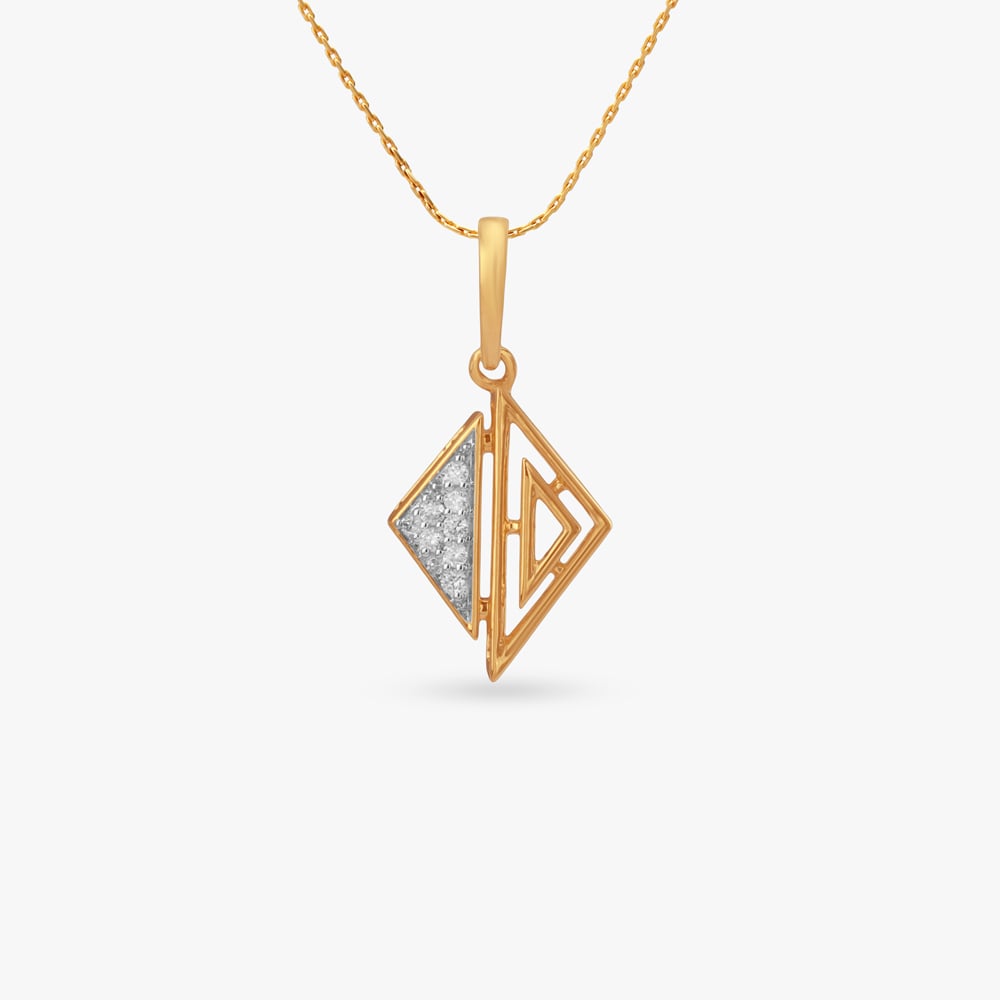 

Prism Edge Diamond Pendant