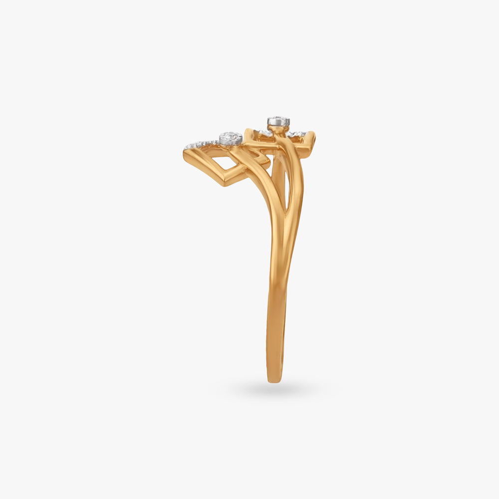 Floral Frame Diamond Ring,,hi-res image number null