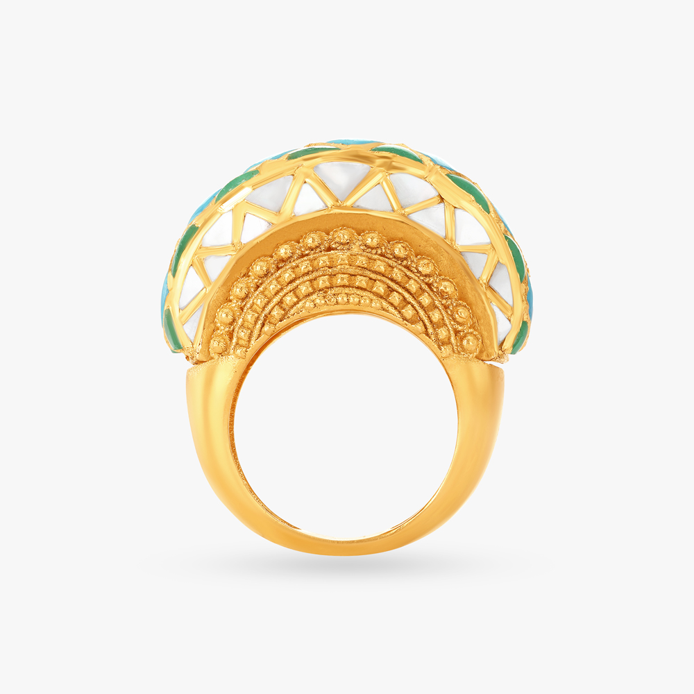 Orante Badhroom Setting Finger Ring,,hi-res image number null
