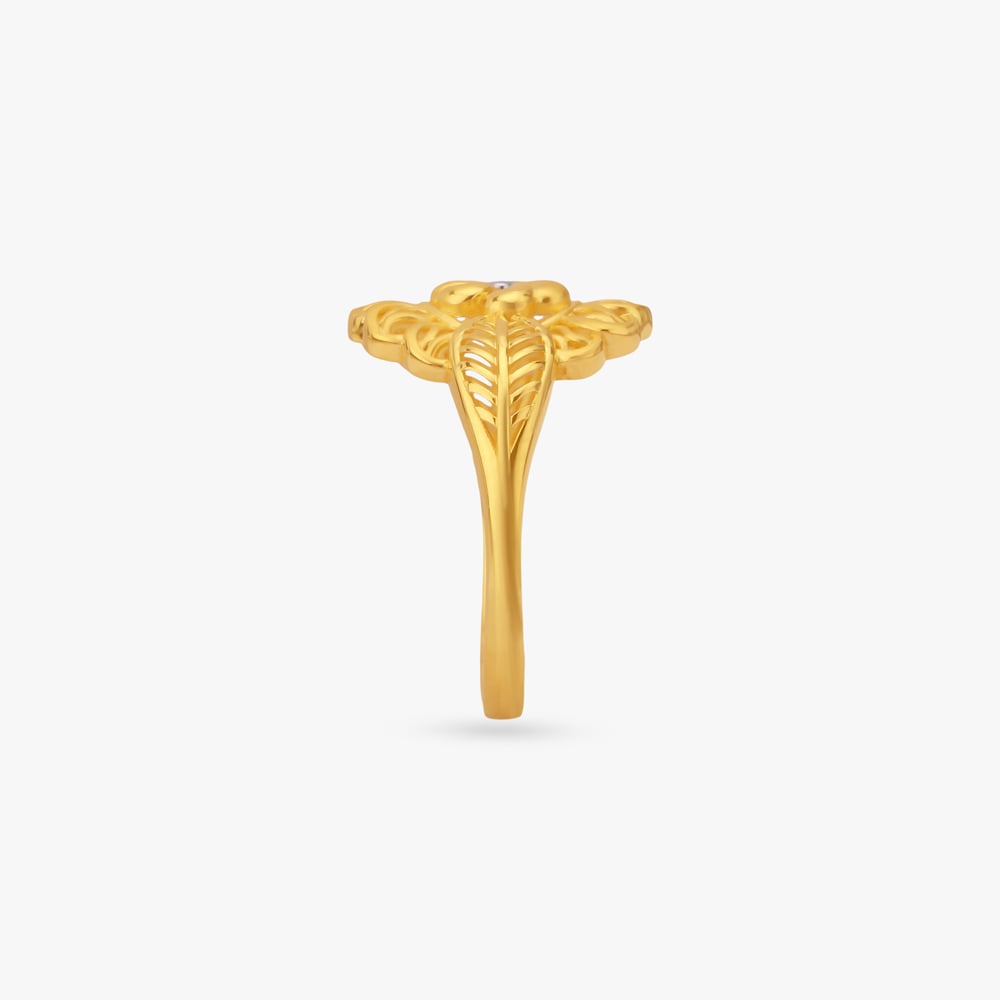 Bloom Harmony Gold Ring,,hi-res image number null