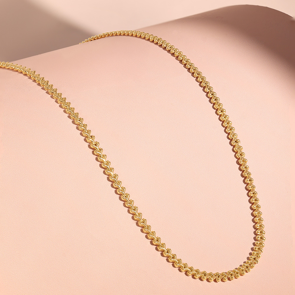 Luxe Twist Gold Chain,,hi-res image number null