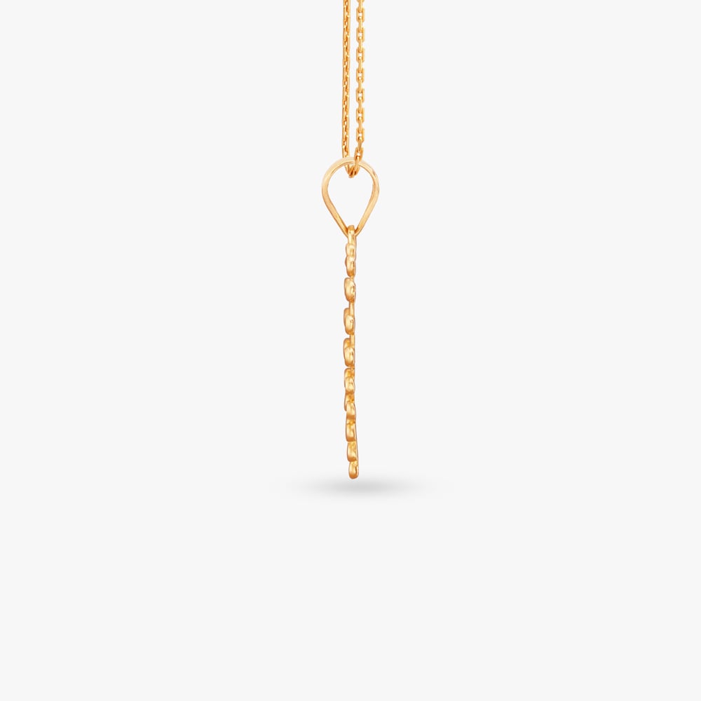 

Bold Emblem Gold Pendant