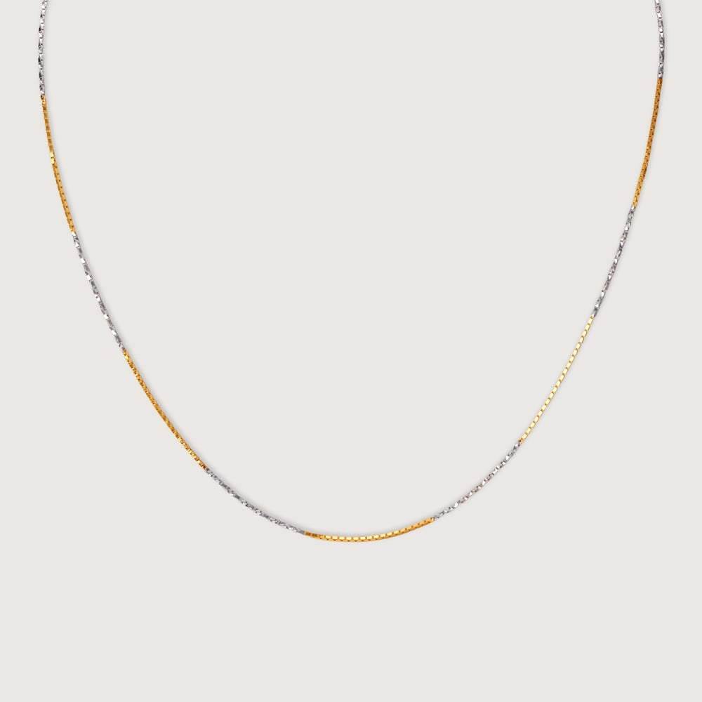Twin Twist 22 Kt Gold Chain,,hi-res image number null