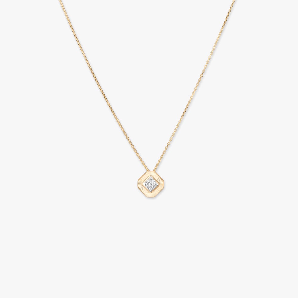 

Aurora Glow Diamond Pendant with Chain