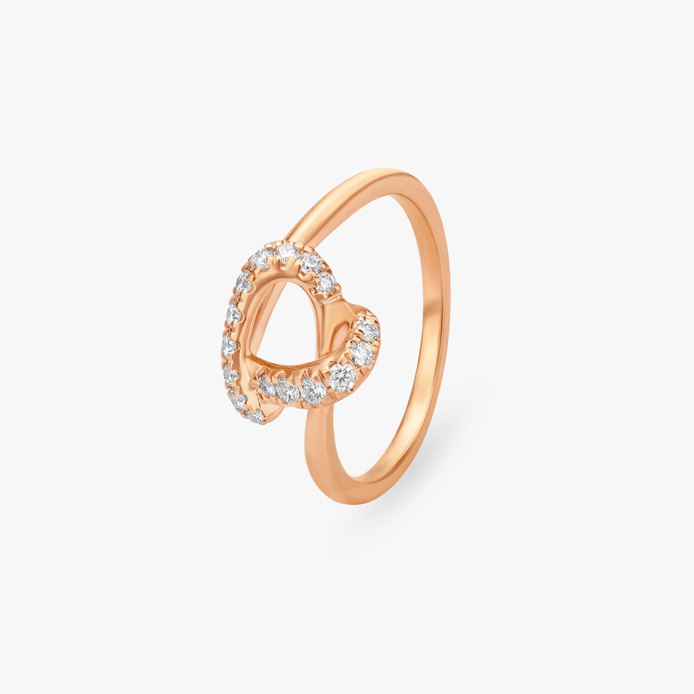 Opulent Allure Diamond Ring