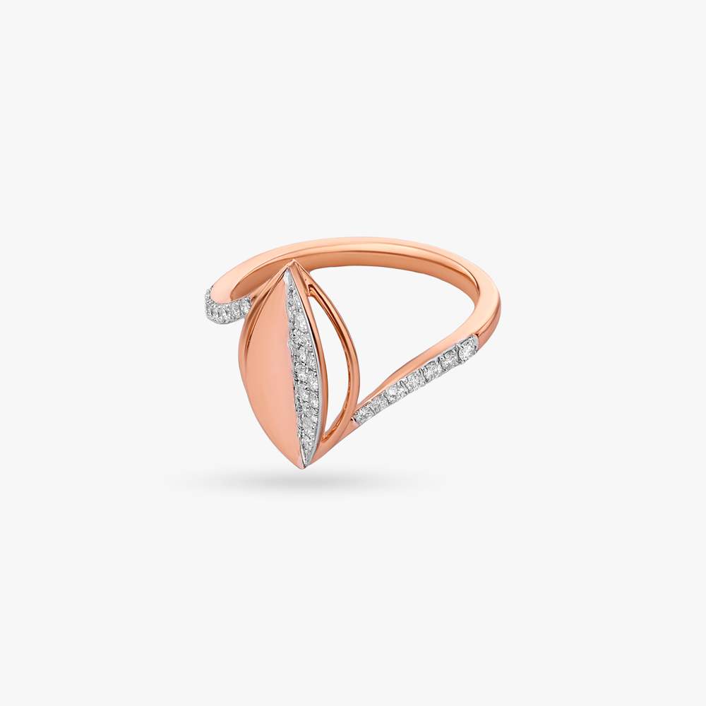 Sculpted Marquise Diamond Ring,,hi-res image number null