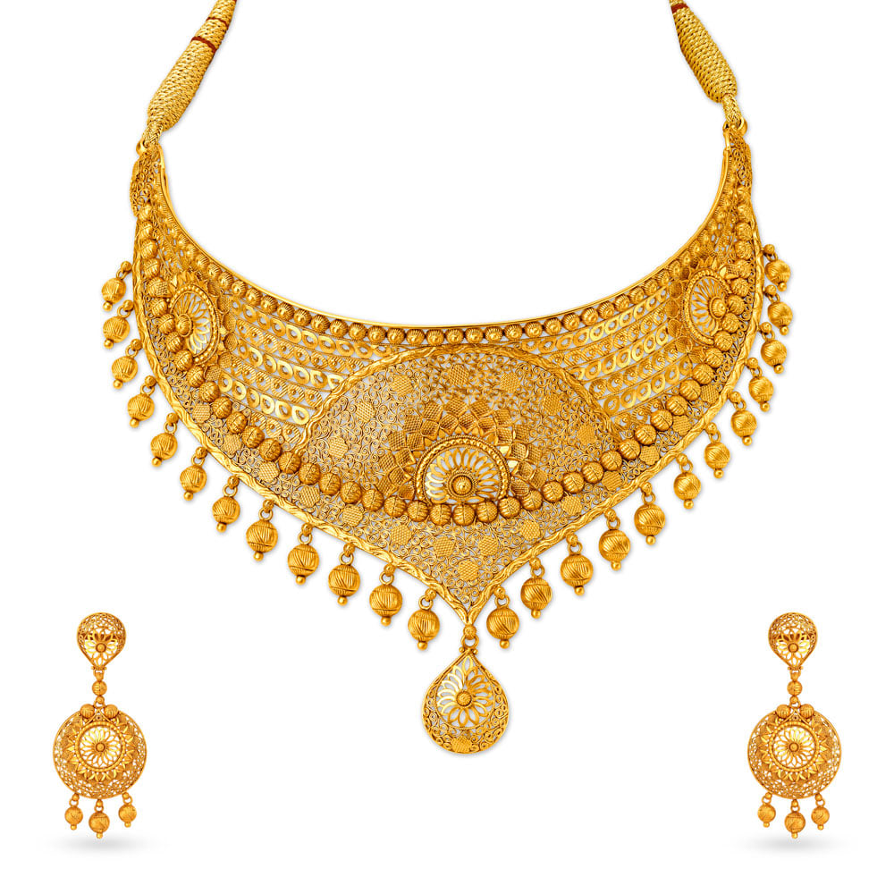 22 carat gold jewellery tanishq deals