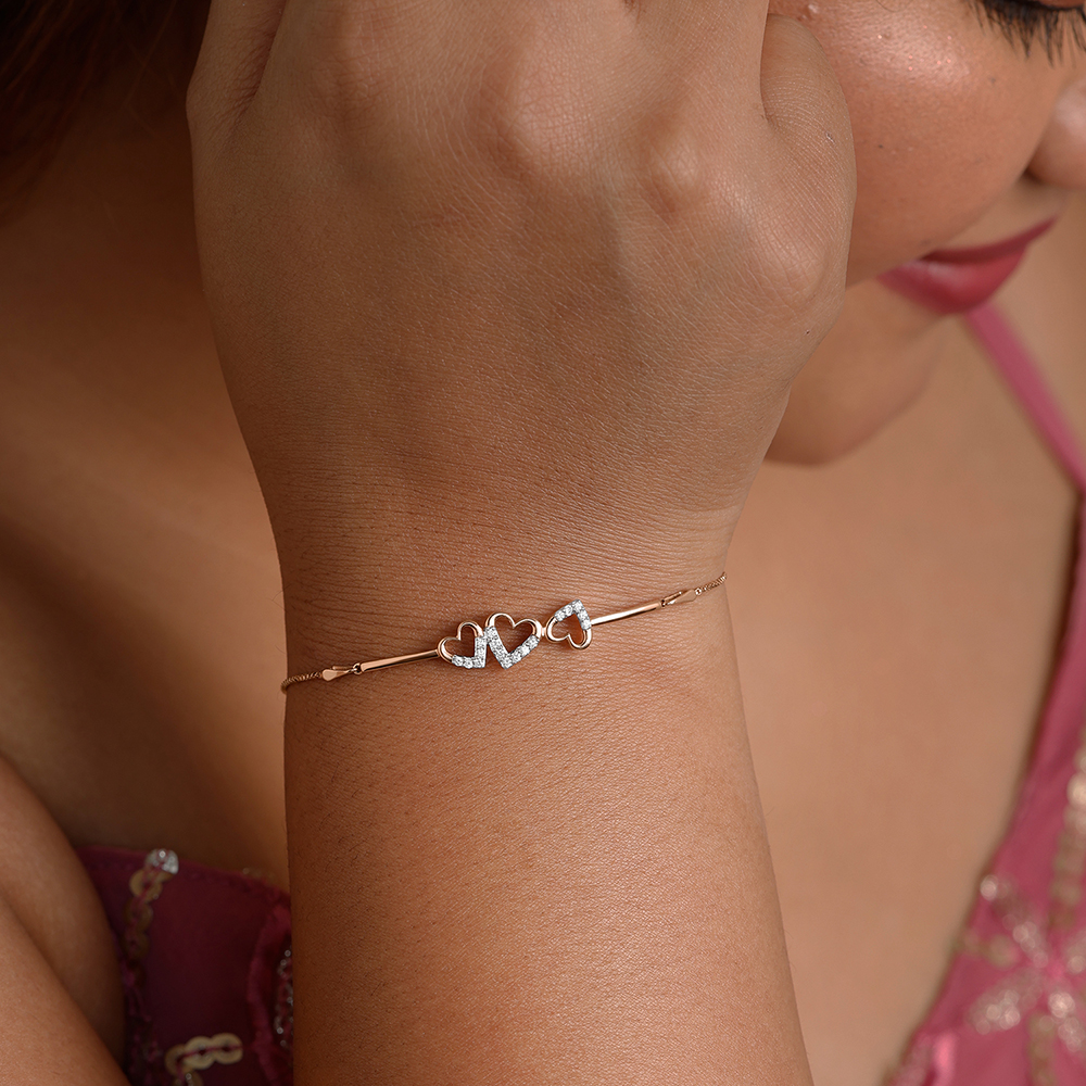 Romantic Gleam Diamond Bracelet,,hi-res image number null