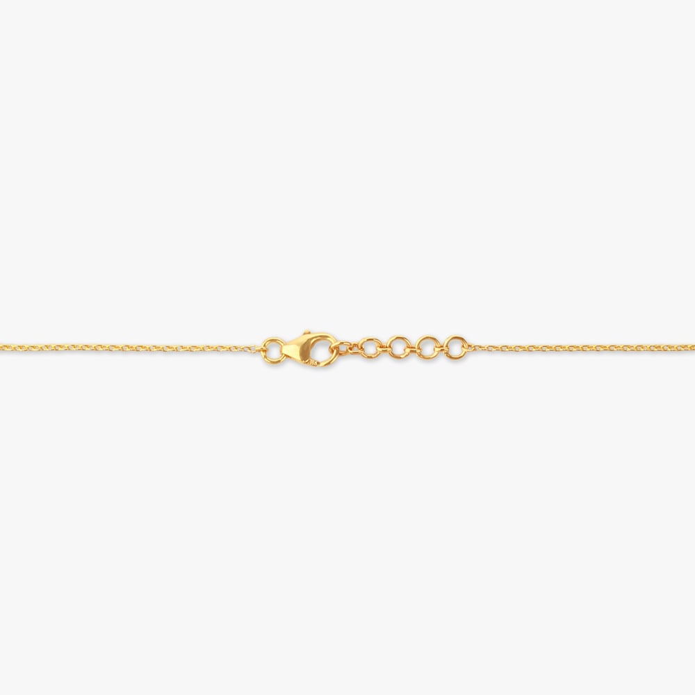 Petal Bloom Gold Pendant with Chain,,hi-res image number null