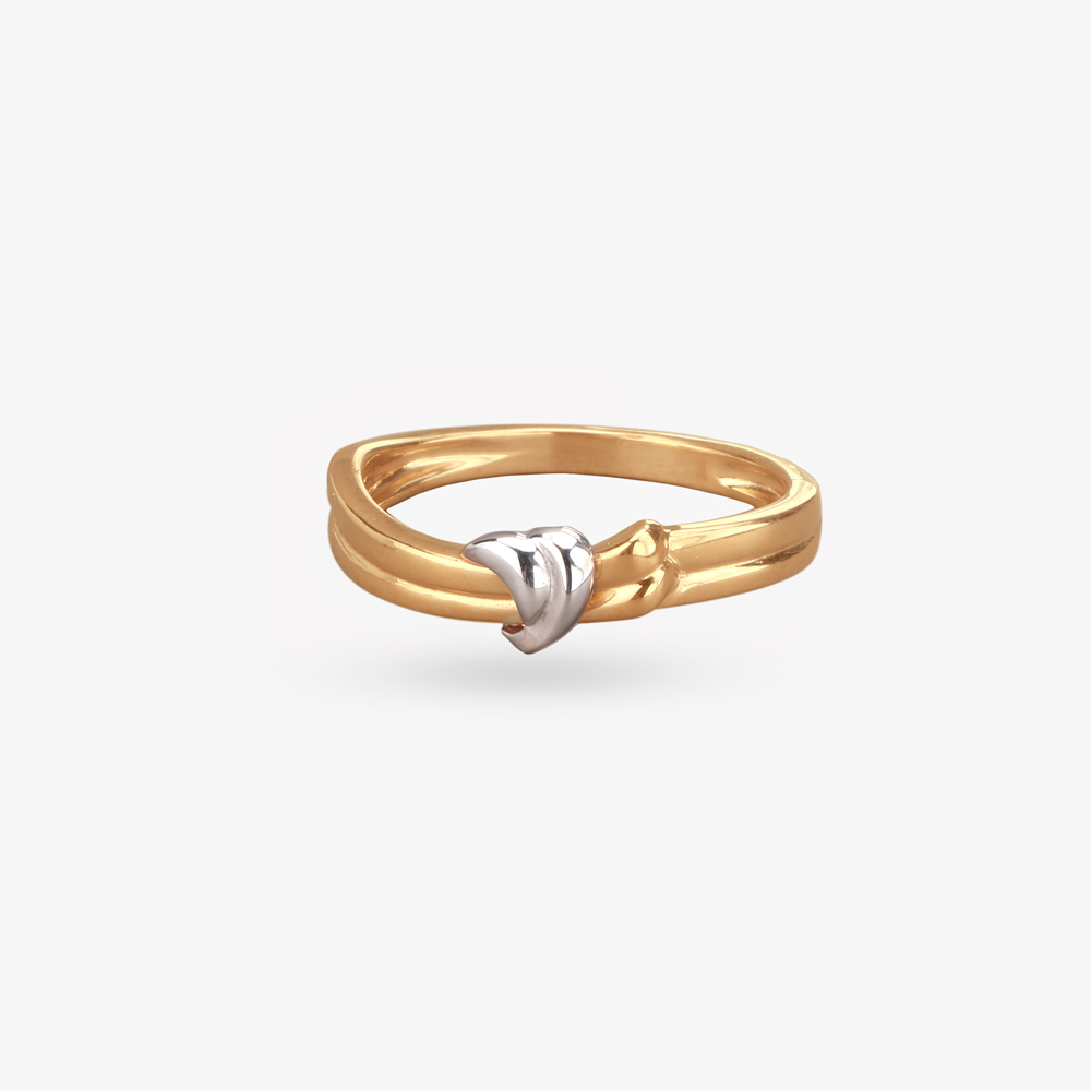 Entwined Gold Finger Ring,,hi-res image number null
