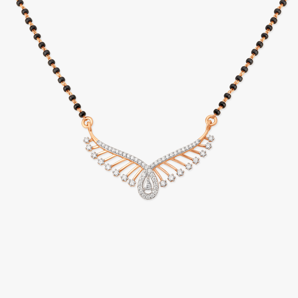 Charm of Togetherness Diamond Mangalsutra,,hi-res image number null