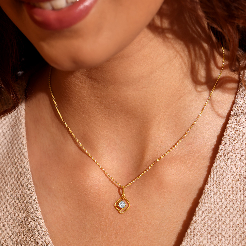 Glimmer Nest Diamond Pendant,,hi-res image number null