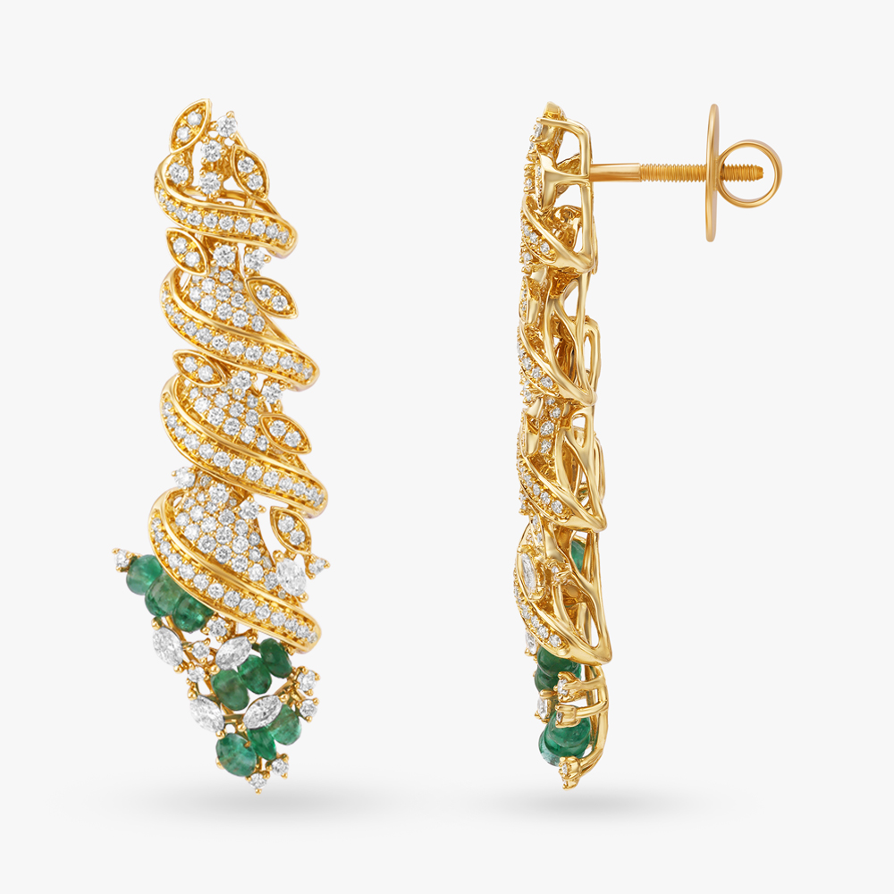 Verdant Vibration Diamond Necklace Set,,hi-res image number null