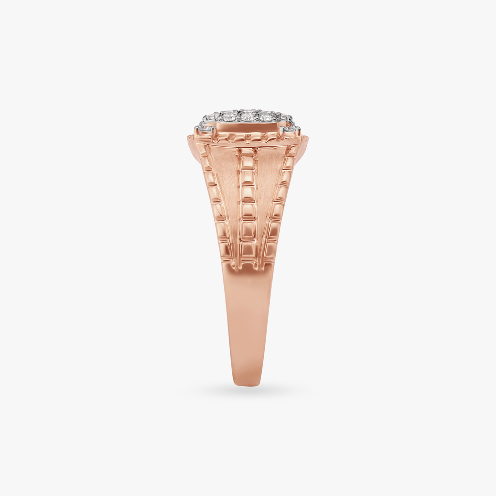 Bold Shimmers Finger Ring For Men,,hi-res image number null