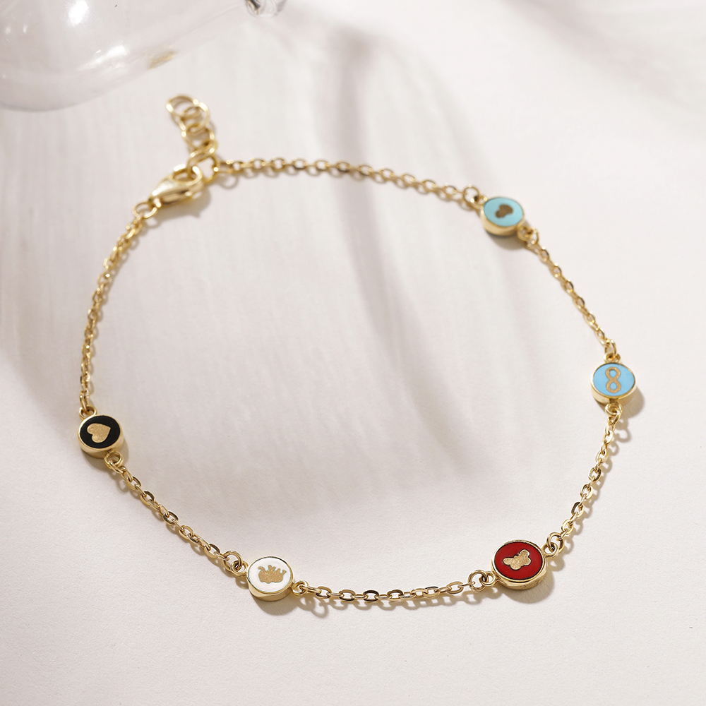 18KT Yellow Gold Aurora's Whispers Bracelet