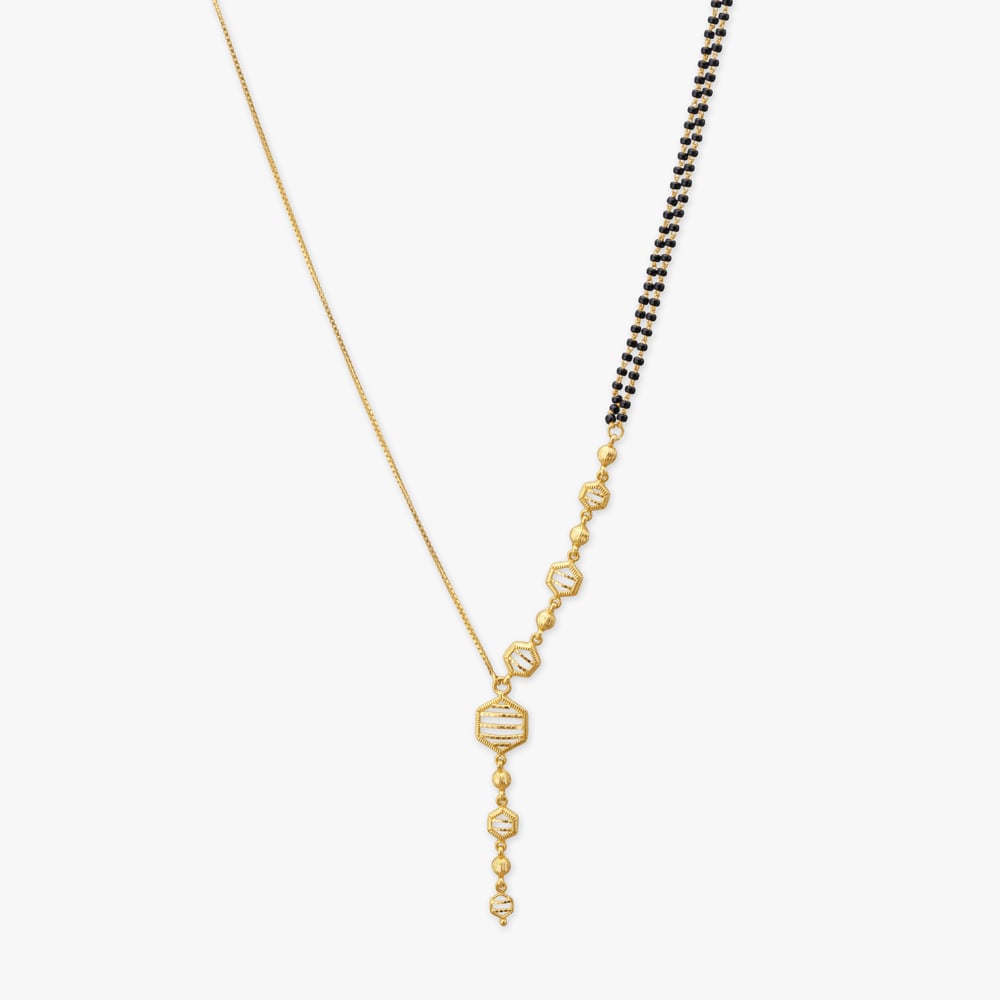 Hexa Trail Gold Mangalsutra,,hi-res image number null