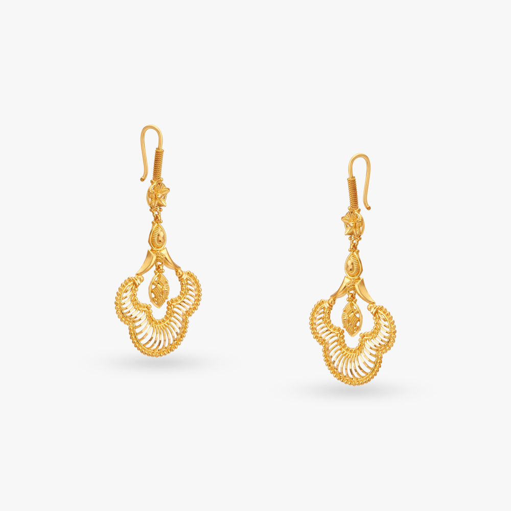 Elegant Gold Hoop Earrings,,hi-res image number null