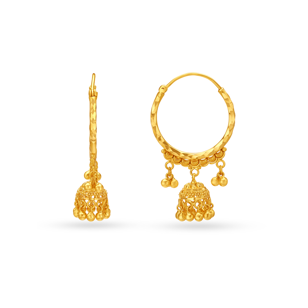 Modish Rajkot Bali Earrings,,hi-res image number null