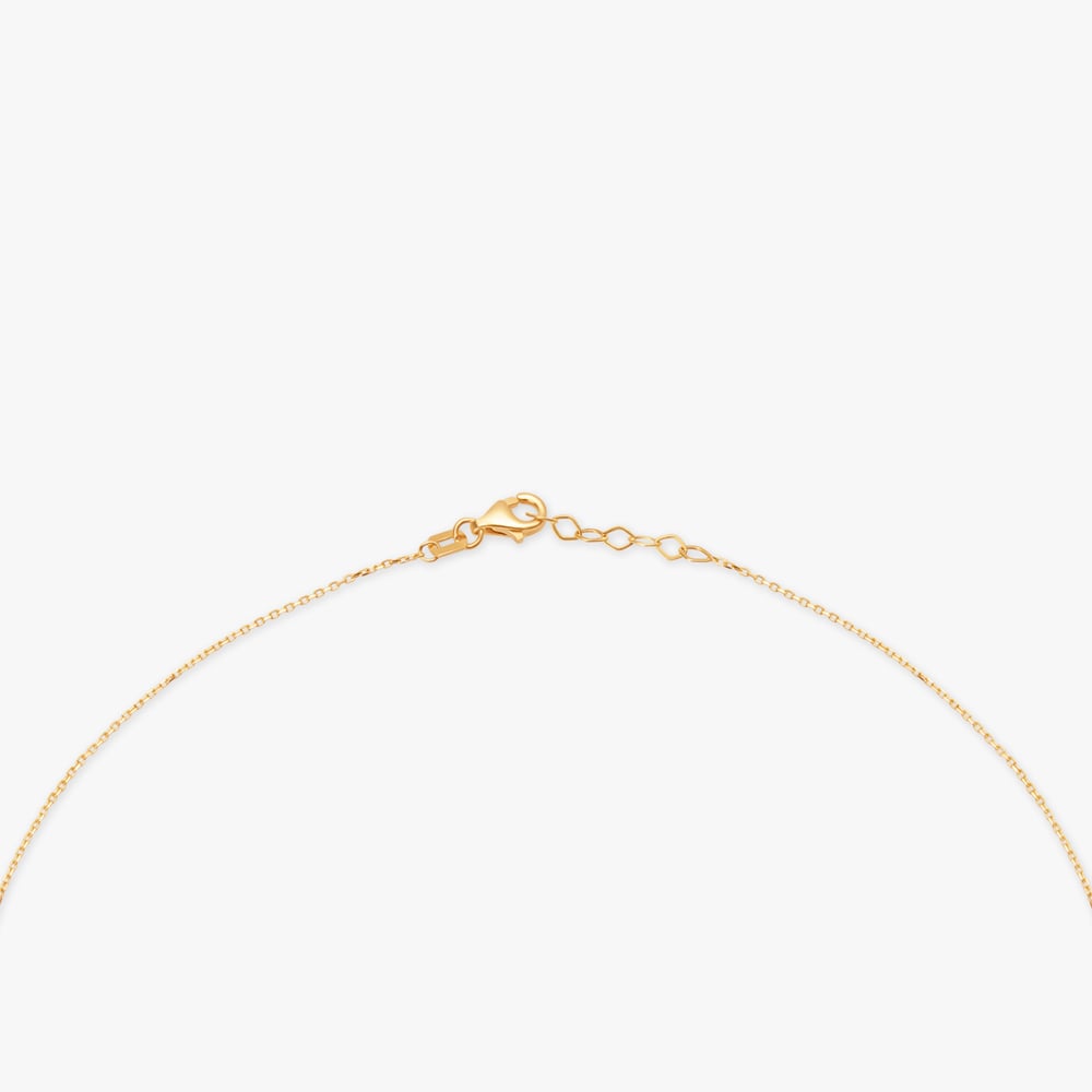 Minimalist Charm Gold Necklace,,hi-res image number null