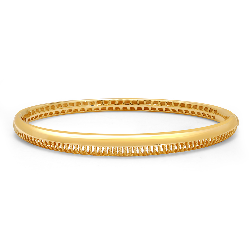 18KT Radiant Beginnings Yellow Gold Bangle,,hi-res image number null