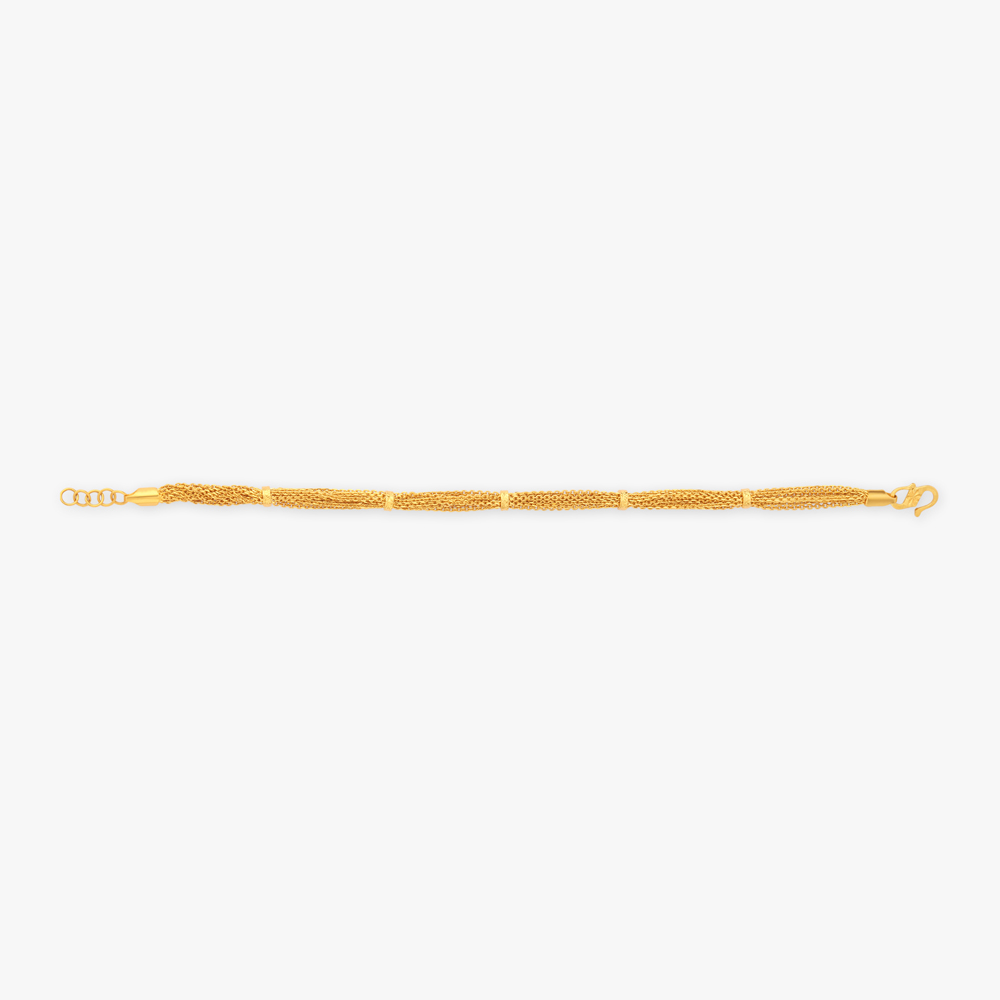 Golden Luxe Layered Bracelet,,hi-res image number null