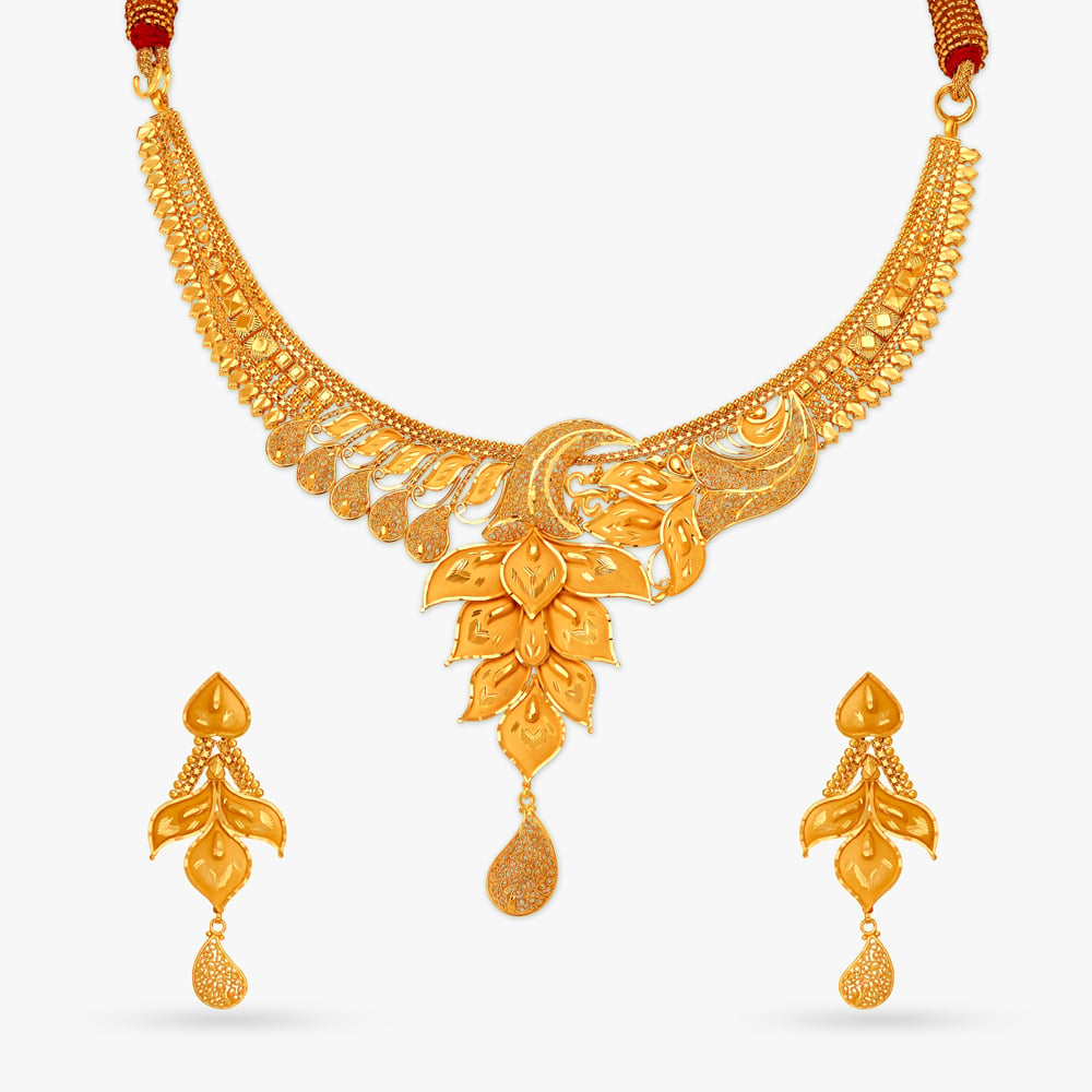 Majestic Nature Inspired Necklace Set,,hi-res image number null
