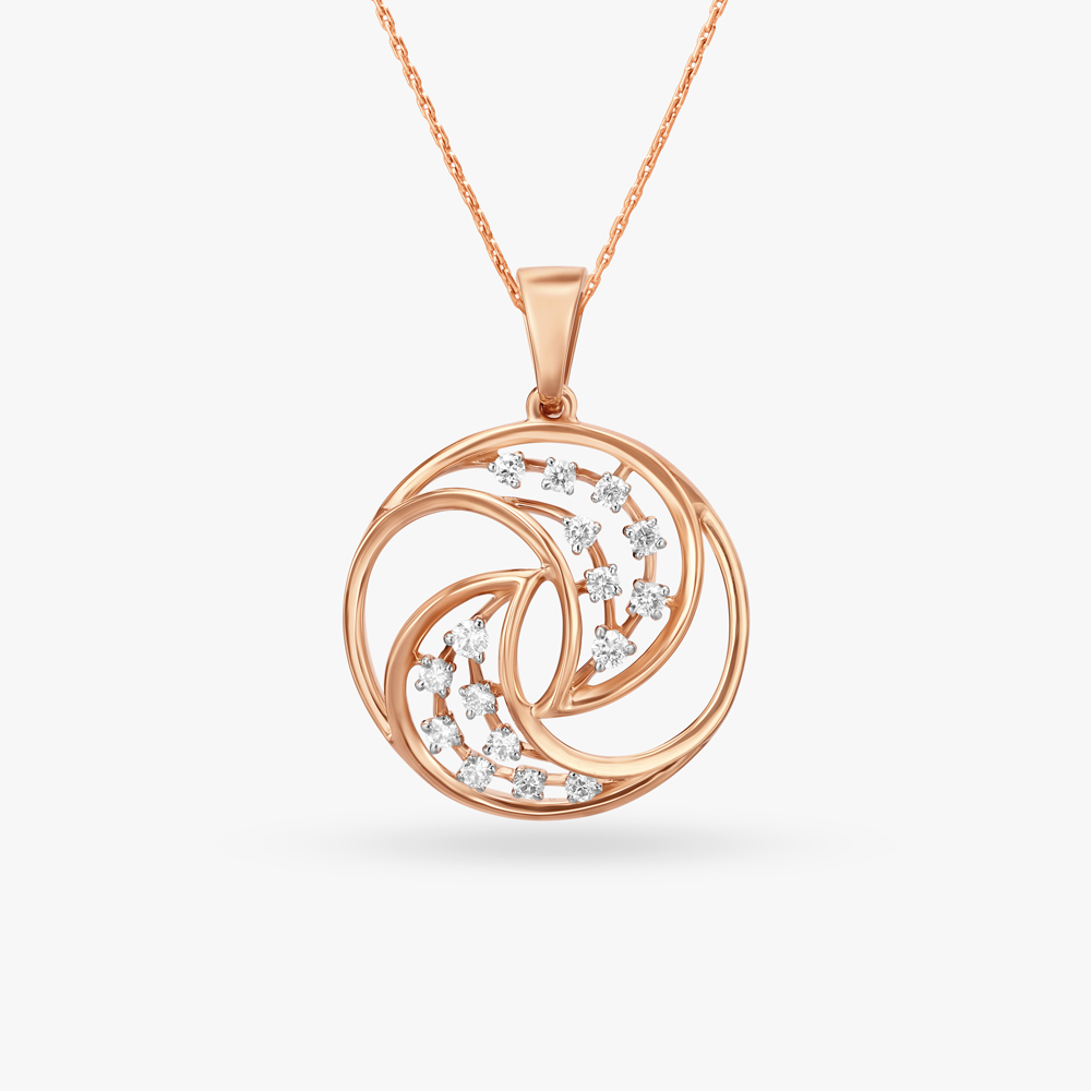Lunar Luminance Diamond Pendant