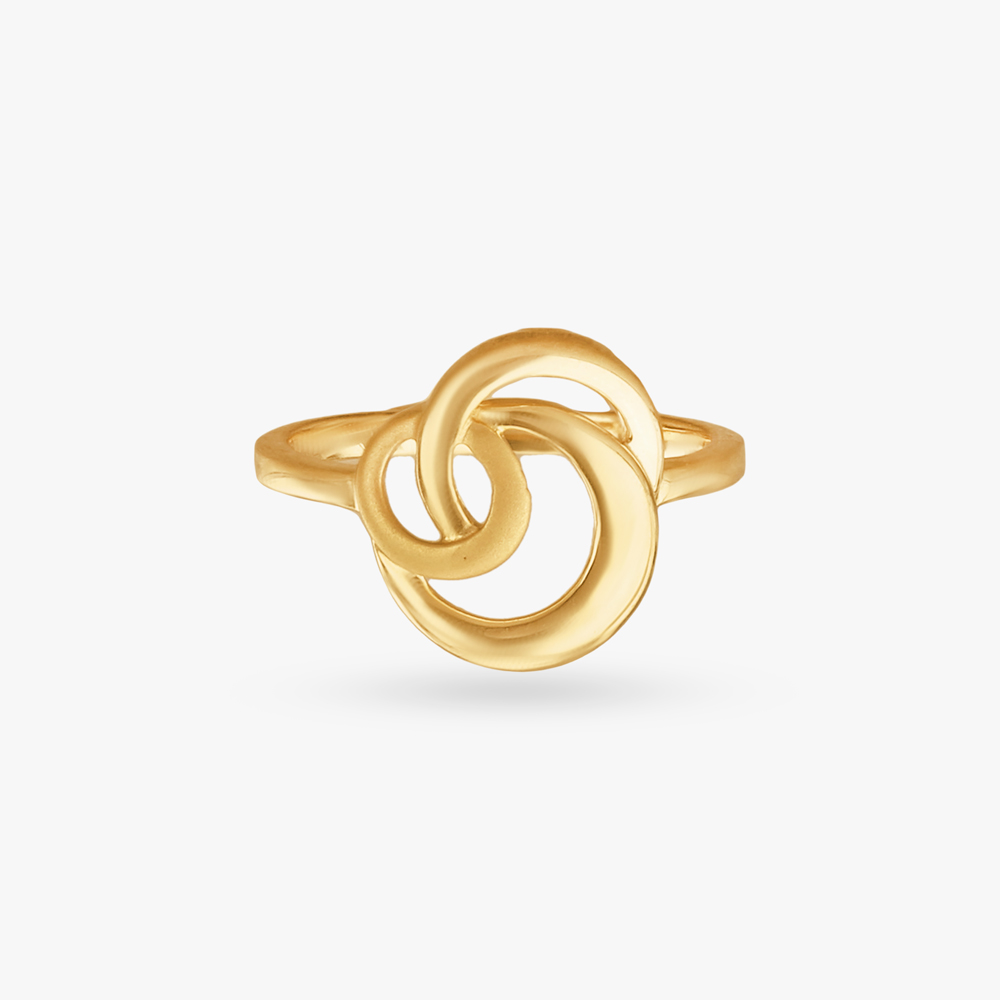Twirl Tale Gold Ring for Kids,,hi-res image number null