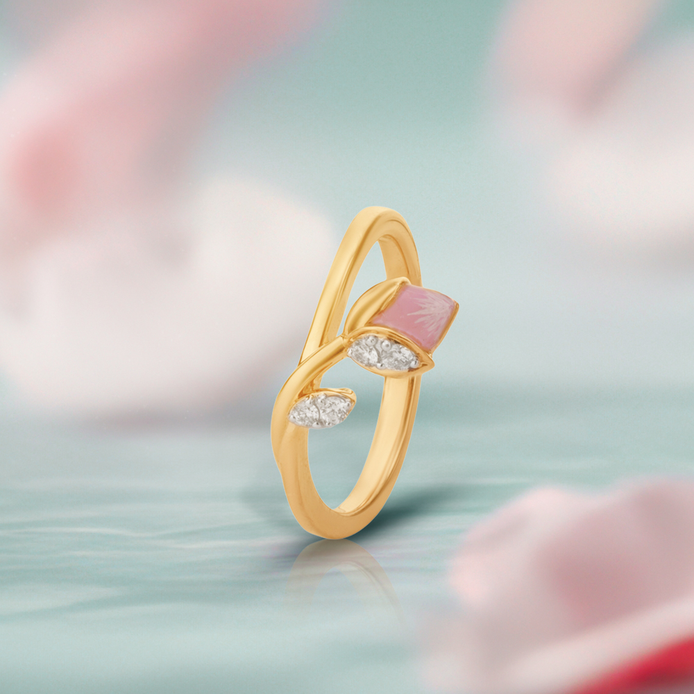Blush Vine Diamond Ring,,hi-res image number null