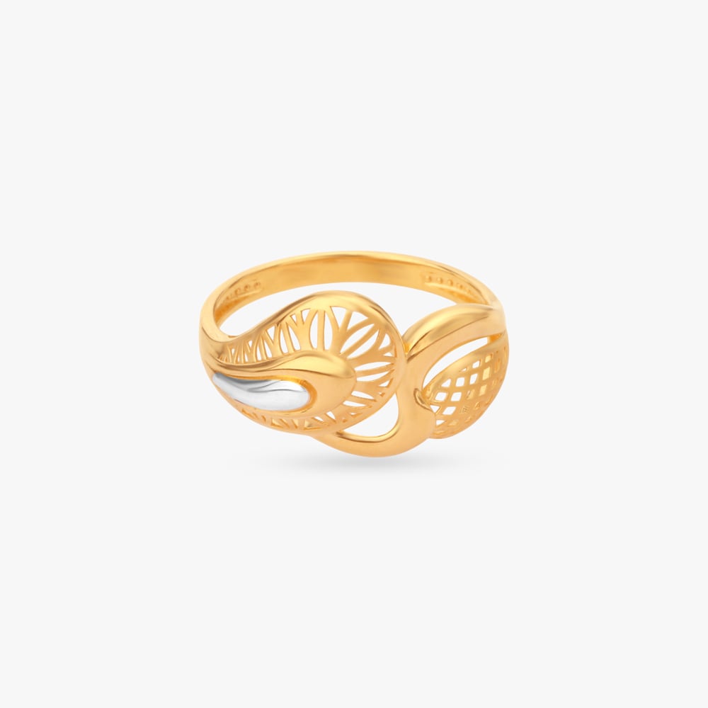 Twilight Weave Gold Ring,,hi-res image number null