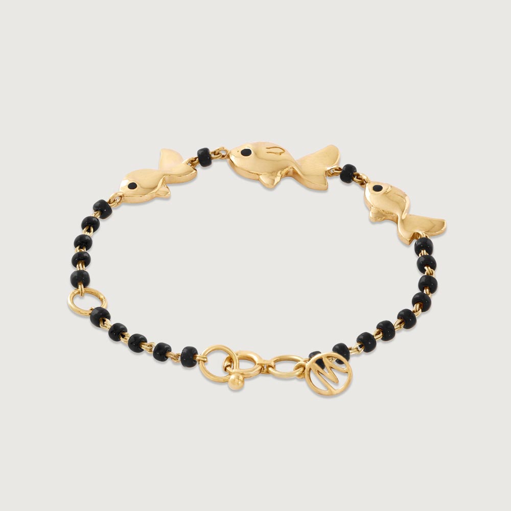 Tiny Fish Gold Bracelet,,hi-res image number null