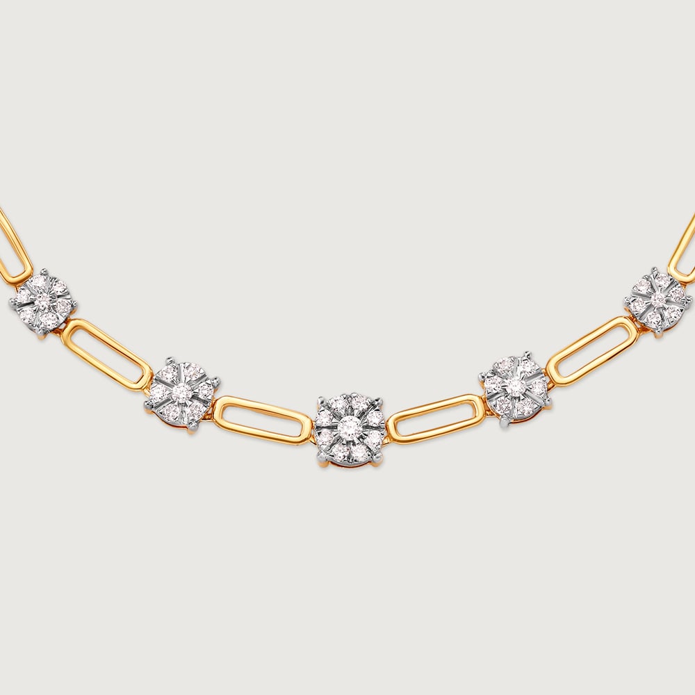Sparkling Connection Gold & Diamond Bracelet,,hi-res image number null