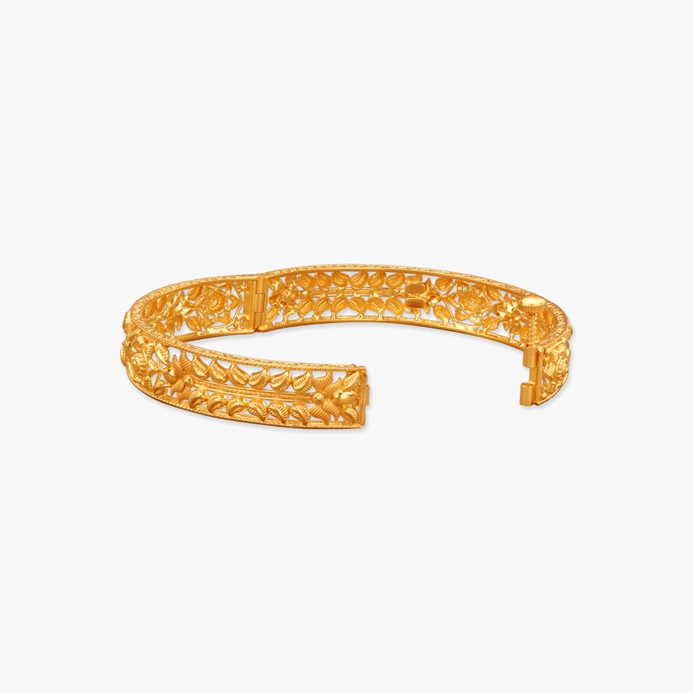 Enchanted Canopy Gold Bangles,,hi-res image number null