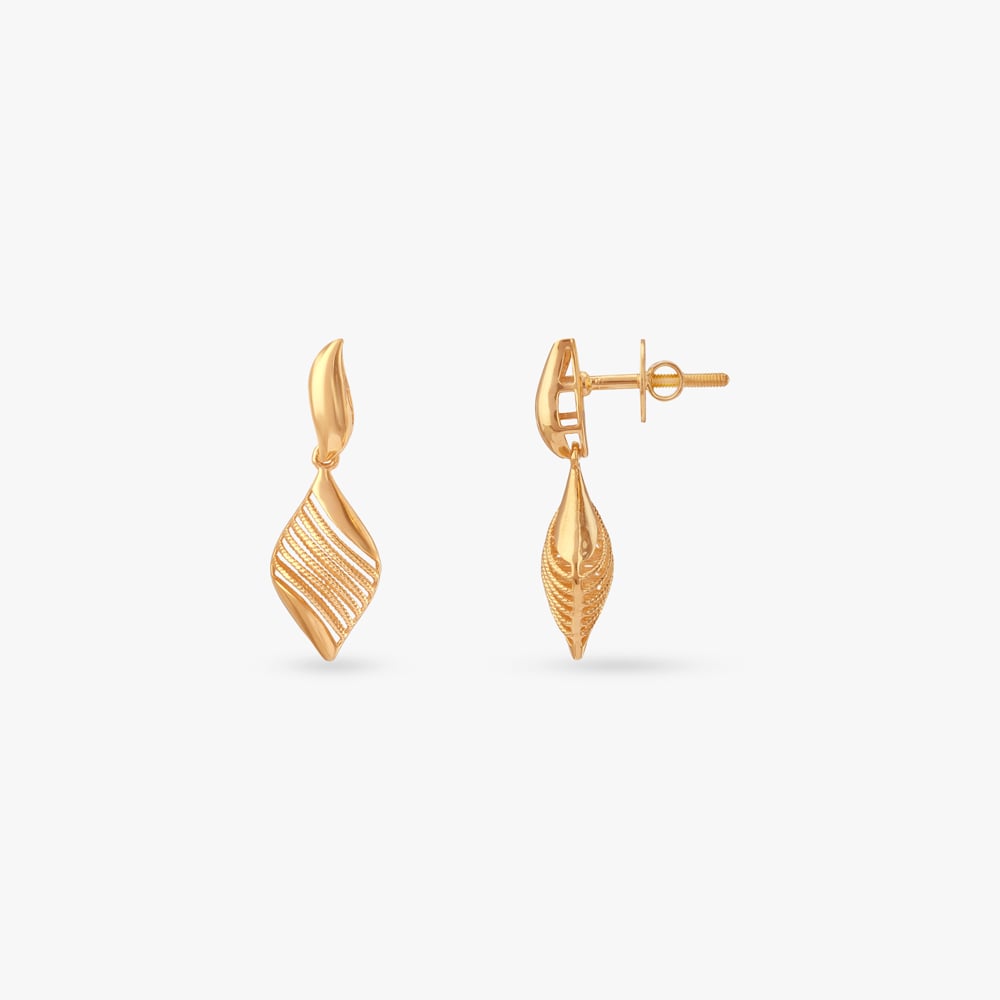 Fluid Rhythm Gold Necklace Set,,hi-res image number null