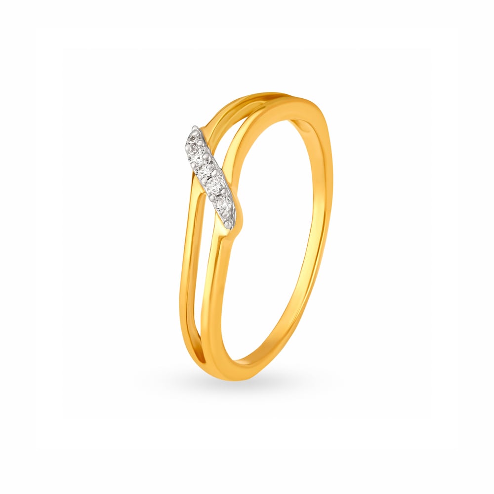 Stylish Diamond Finger Ring,,hi-res image number null