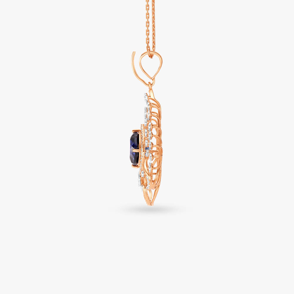Blooms of Hope Natural diamond Necklace Set,,hi-res image number null