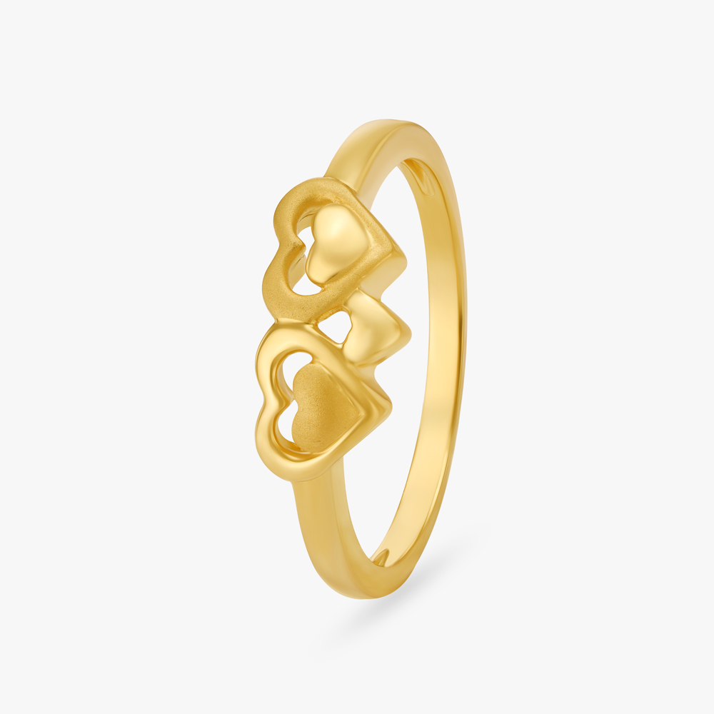 

Lovely Hearts Ring