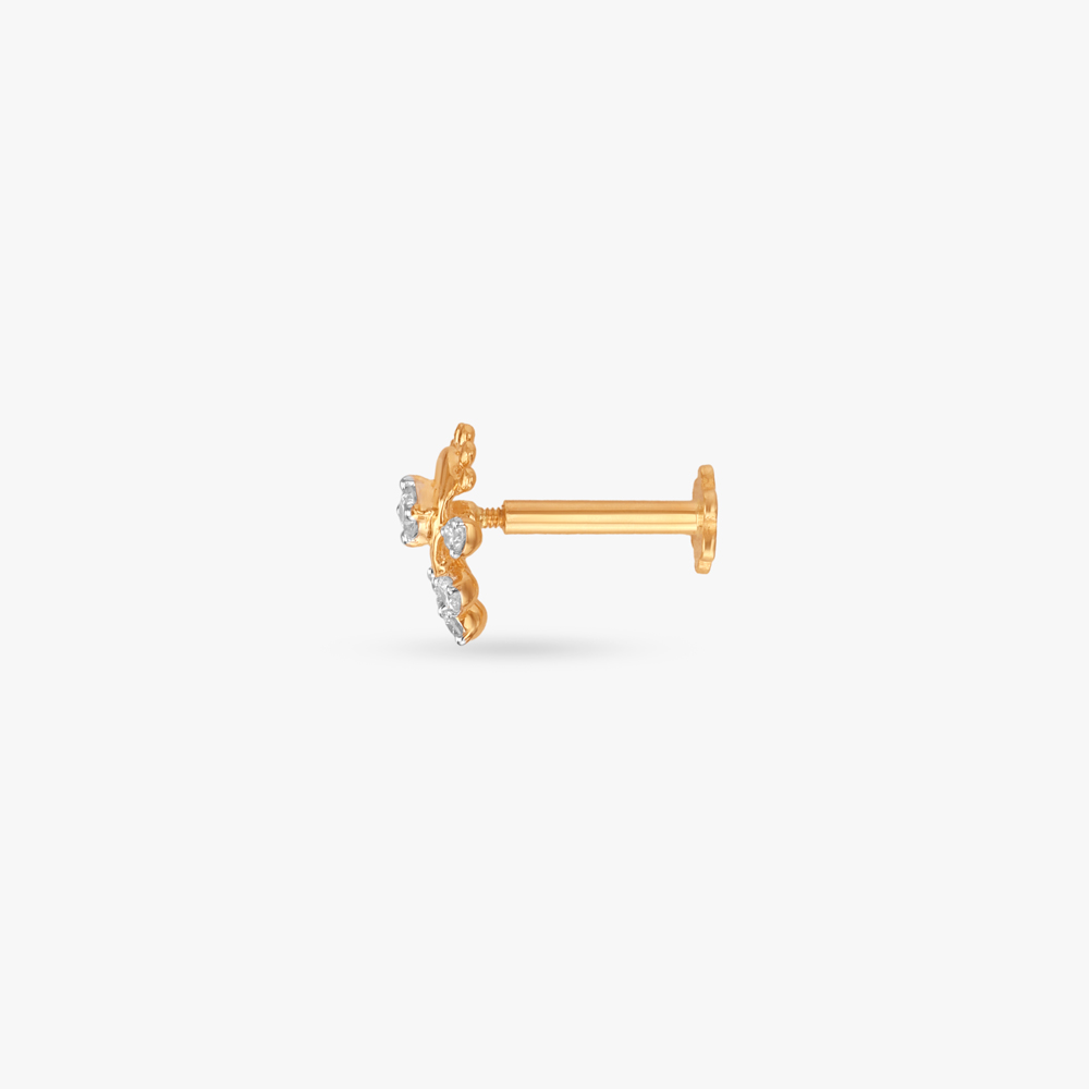 Celestial Blossom Nose Pin,,hi-res image number null