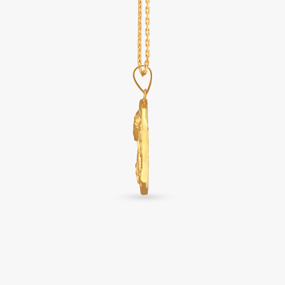 

Virgo Zodiac Gold Pendant