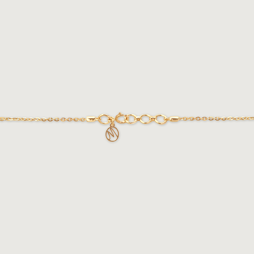 Heart Loop Gold Necklace,,hi-res image number null