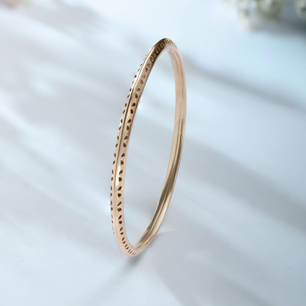 Playful Flick Gold Bangle,,hi-res image number null