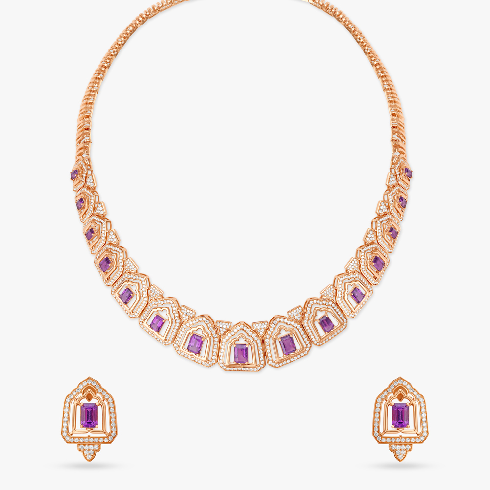 Royal Jharokhas Necklace Set,,hi-res image number null