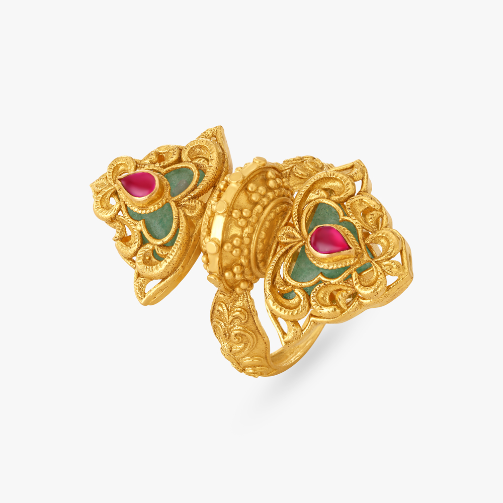 Magnificent Sath Dani Ras Rawa Finger Ring,,hi-res image number null