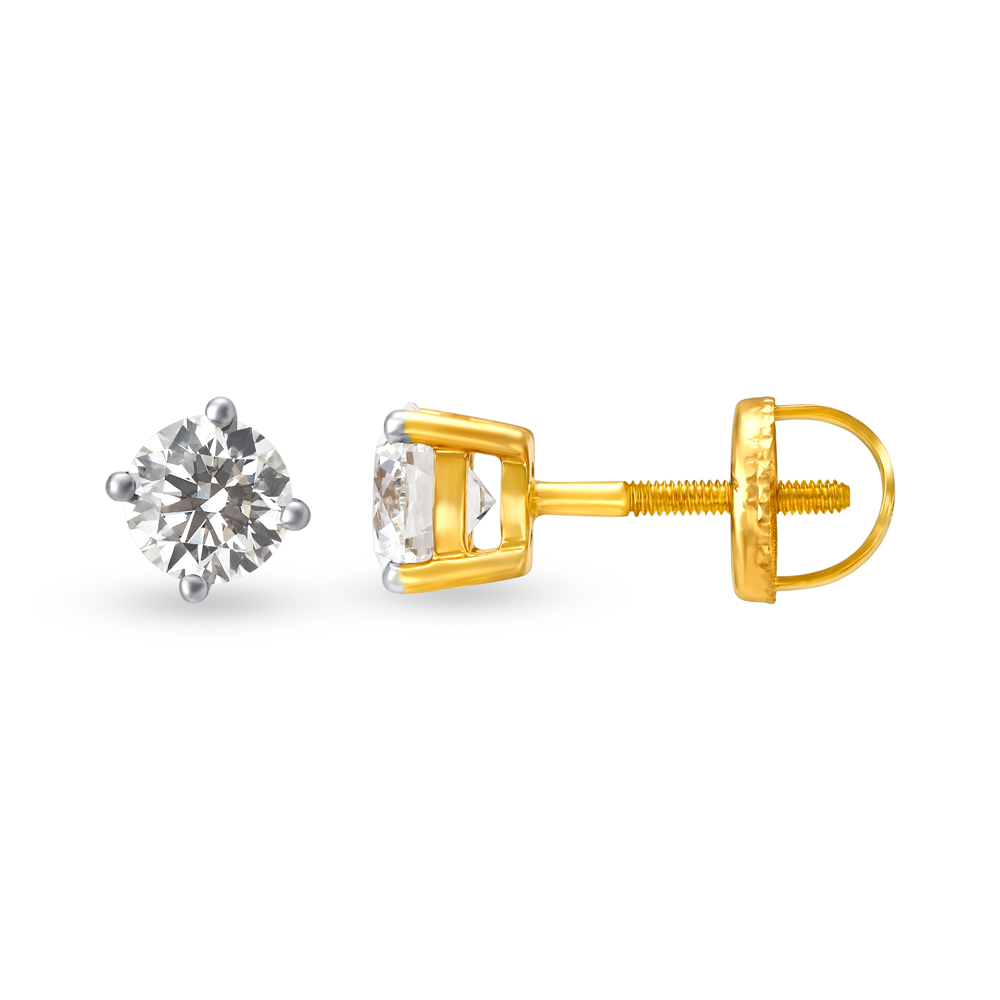 Eternal Brilliance Celeste Solitaire Stud Earrings,,hi-res image number null