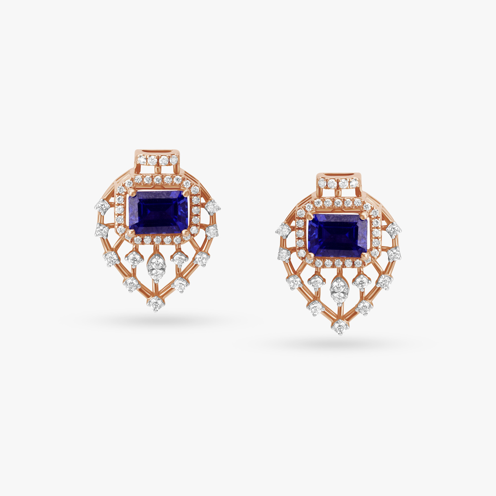 Mystique Diamond Stud Earrings,,hi-res image number null