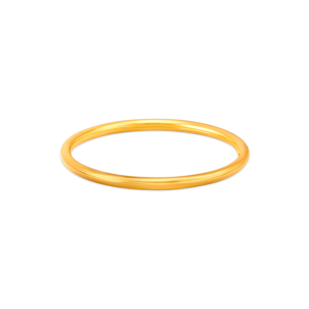 Sleek Gold Bangle for Kids,,hi-res image number null