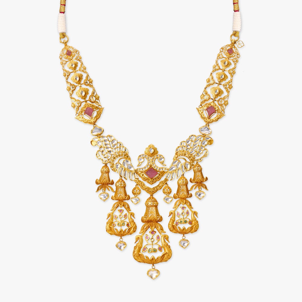Wings of Dawn Gold Necklace Set,,hi-res image number null