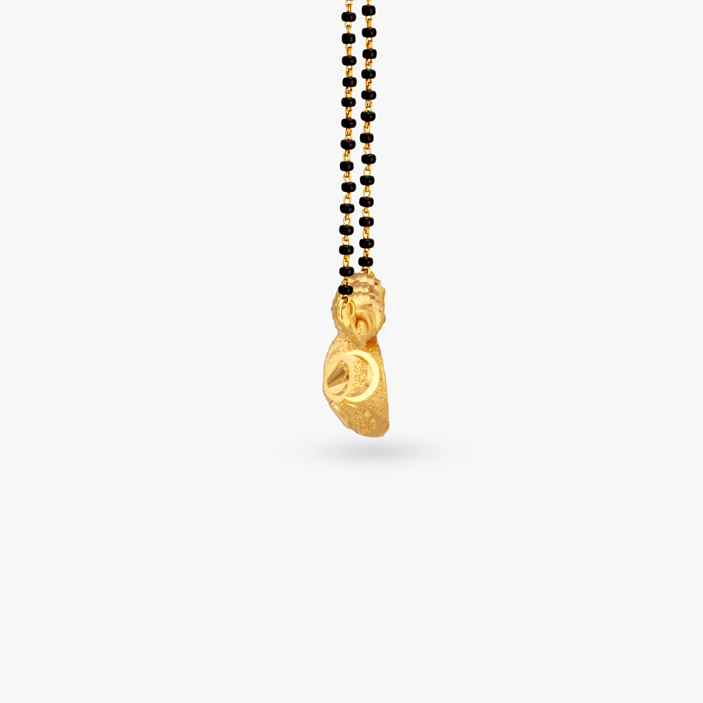 Engraved Orb Gold Pendant,,hi-res image number null