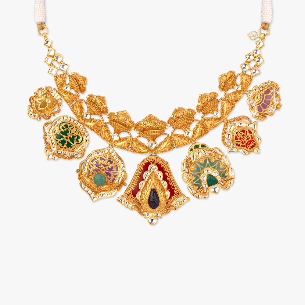 Seven Realms Gold Necklace Set,,hi-res image number null