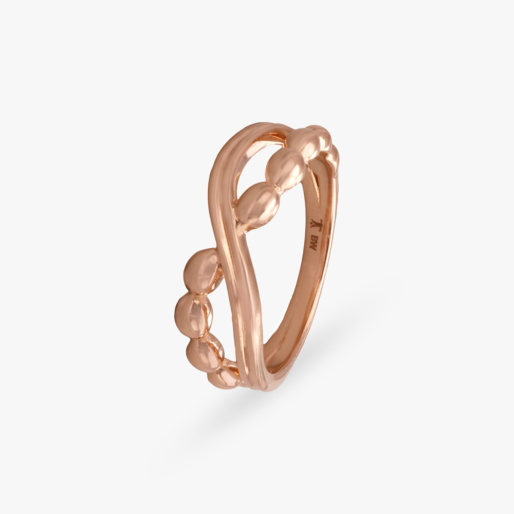 Sphere Chic Gold Finger Ring,,hi-res image number null
